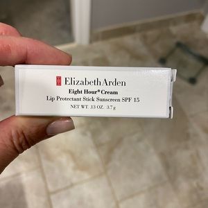 Elizabeth Arden 8 hour lip treatment. Clear